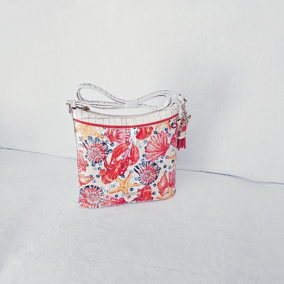 NWT Brahmin MULTI CHATTAWAY Katie w/Adelle Wallet - Picture 6 of 16